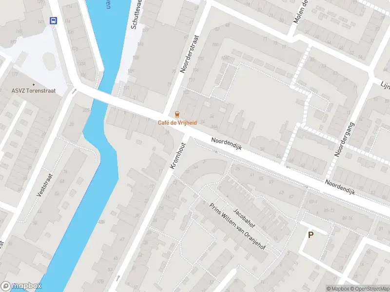 Ambulance met gepaste spoed naar de Noordendijk in Dordrecht