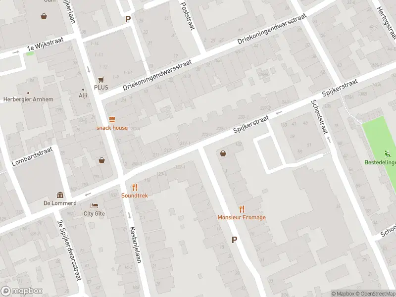 Overlastmelding 1e Spijkerdwarsstraat in 6828GA Arnhem