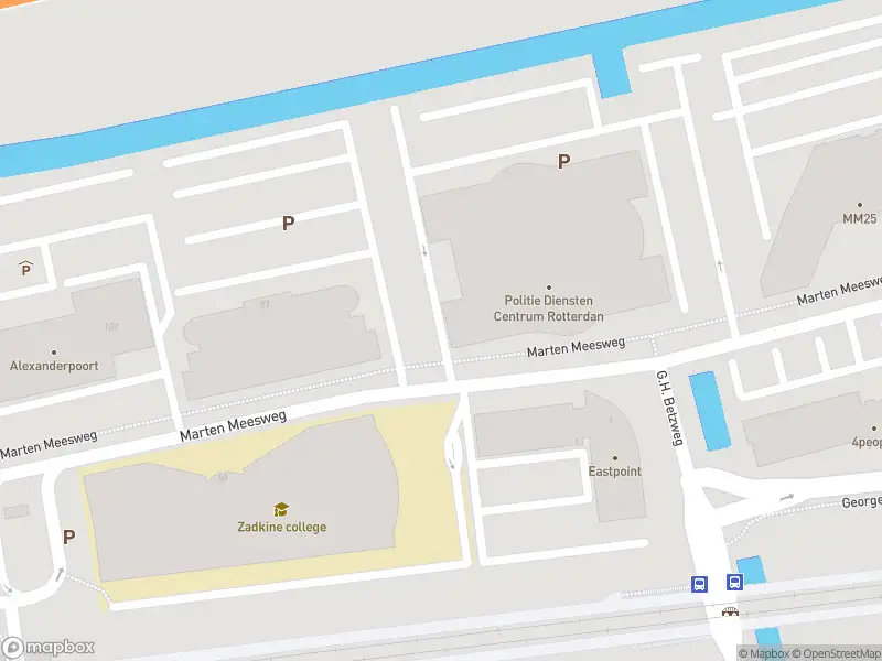 Besteld ambulance vervoer naar de Marten Meesweg in Rotterdam