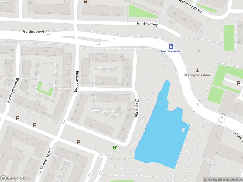 Ambulance met grote spoed naar de Dennepijlstaart in Rotterdam