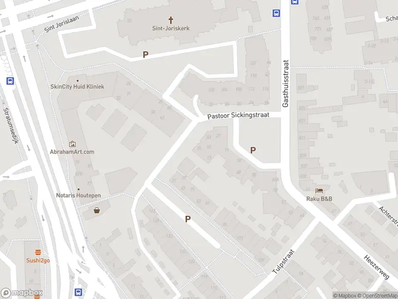 Brandweer met gepaste spoed naar de Pastoor Sickingstraat in Eindhoven