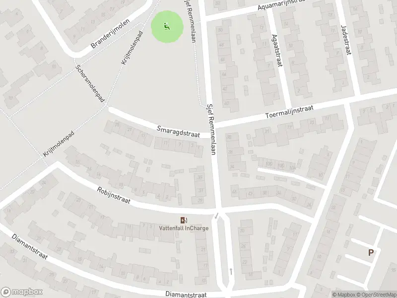 Politie naar de Smaragdstraat in Helmond