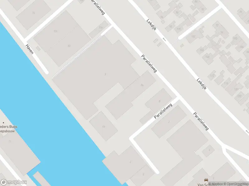 Brandweer naar de Parallelweg in Krimpen aan den IJssel