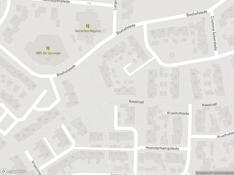 Politie naar de Deventerstraat in Vaassen vanwege aanrijding met letsel