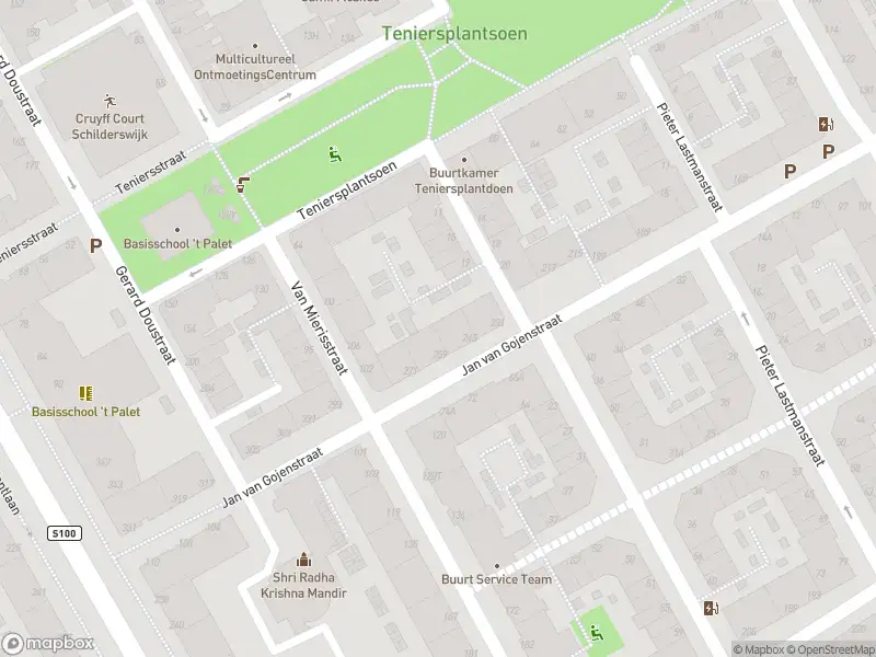 Ambulance met gepaste spoed naar de Van Ostadestraat in 's-Gravenhage