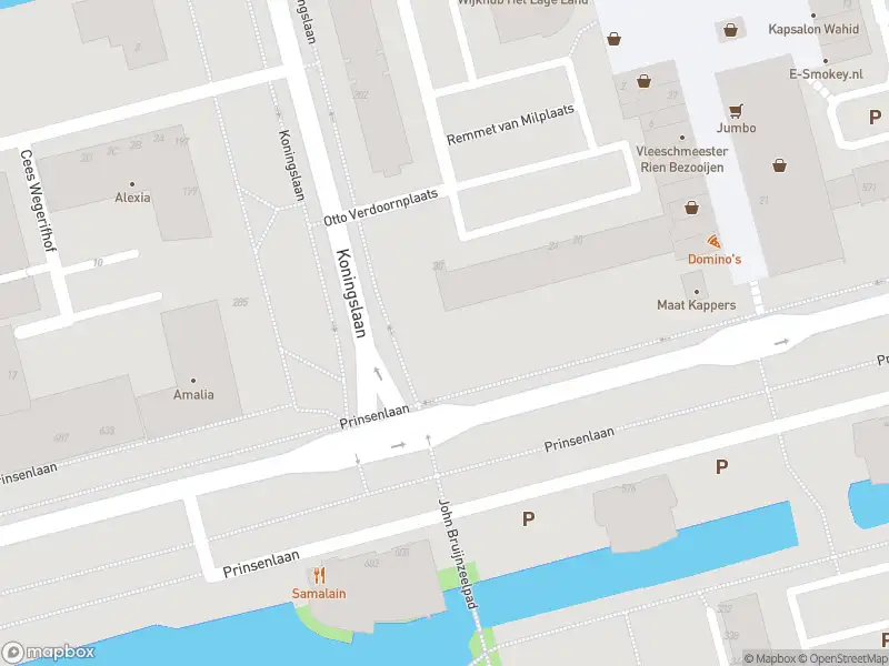 Ambulance met gepaste spoed naar de Prinsenlaan in Rotterdam