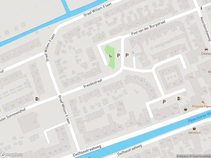 Brandweer met gepaste spoed naar de Vreedestraat in Delfgauw