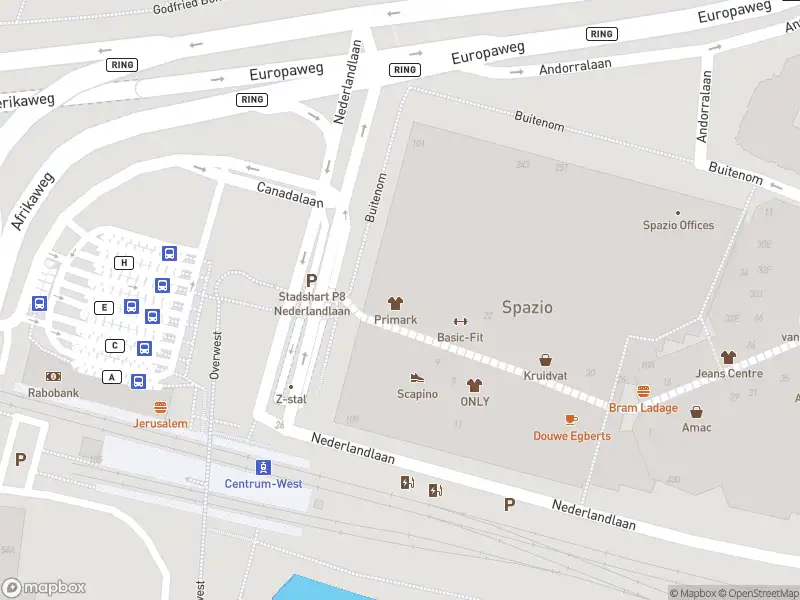 Ambulance met gepaste spoed naar de Blauw-roodlaan in Zoetermeer