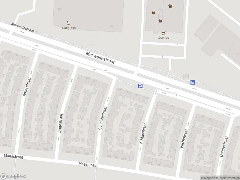 Ambulance met gepaste spoed naar de Merwedestraat in Dordrecht