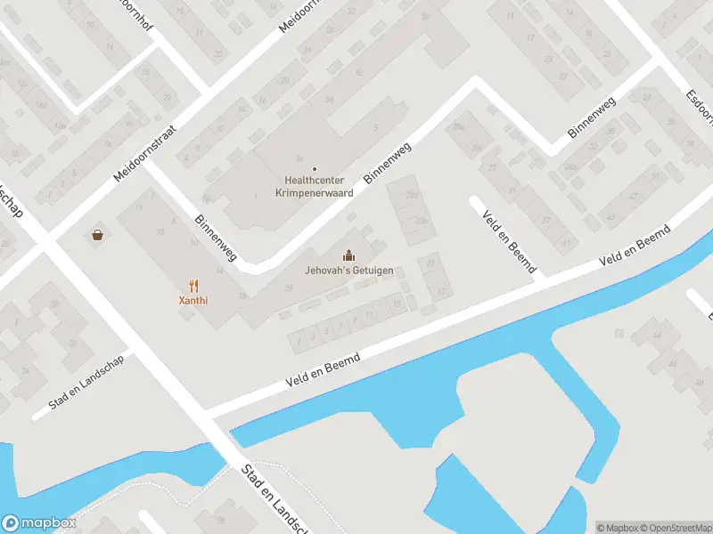 Ambulance met gepaste spoed naar de Veld en Beemd in Krimpen aan den IJssel