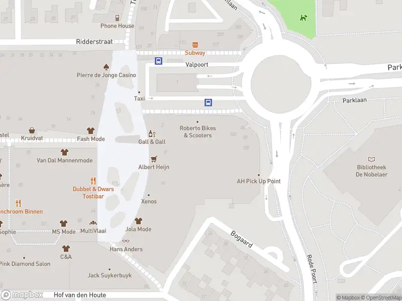 Brandweer met grote spoed naar de Winkelcentrum in Etten-Leur