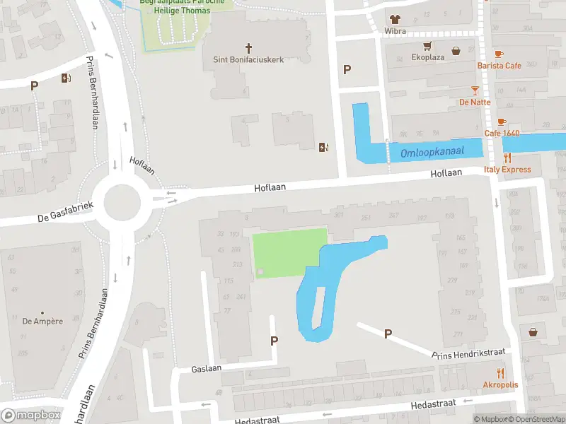 Ambulance met grote spoed naar de Hoflaan in Alphen aan den Rijn