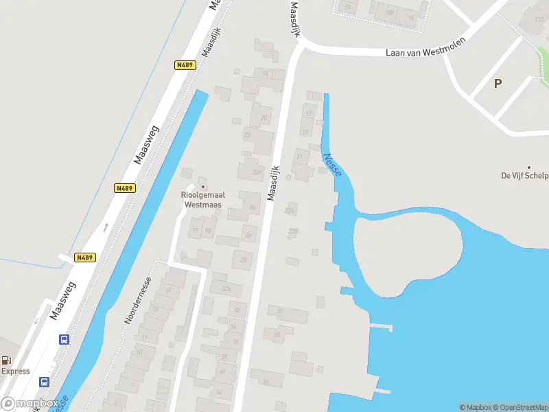 Brandweer met grote spoed naar de Maasdijk in Mijnsheerenland vanwege gebouwbrand