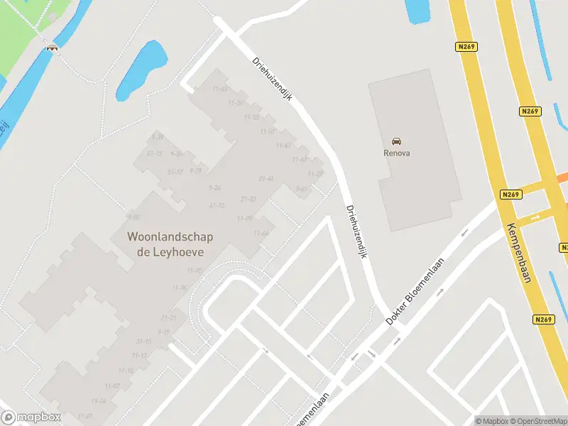 Brandweer met gepaste spoed naar de Dokter Bloemenlaan in Tilburg