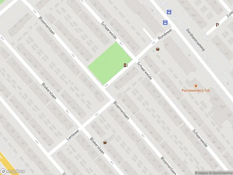 Ambulance met grote spoed naar de Bloemenlaan in Rotterdam