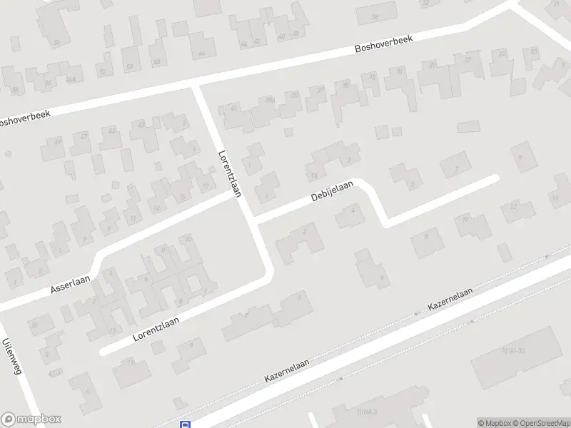 Brandweer met gepaste spoed naar de Debijelaan in Weert vanwege afhijsen patient