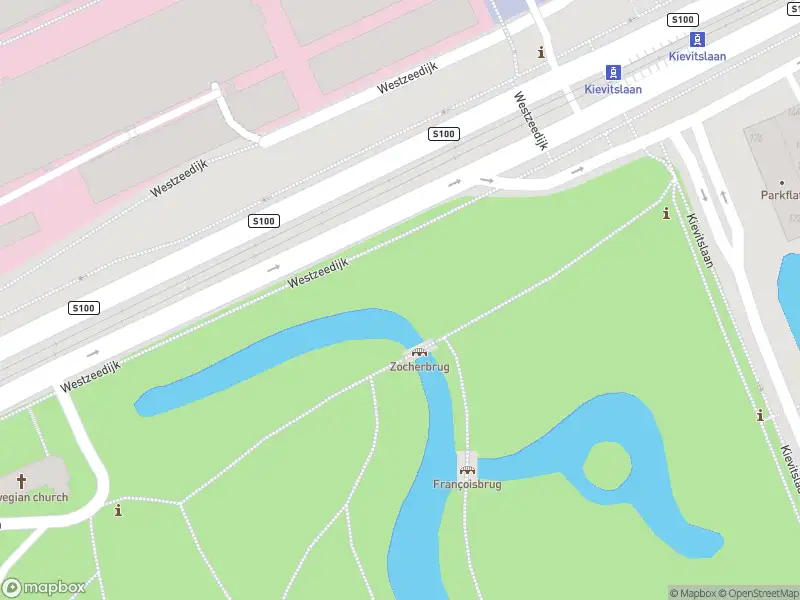 Ambulance met grote spoed naar de Westzeedijk in Rotterdam