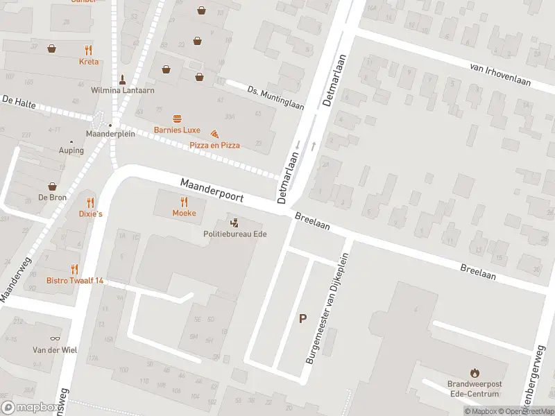 Brandweer met gepaste spoed naar de Breelaan in Ede