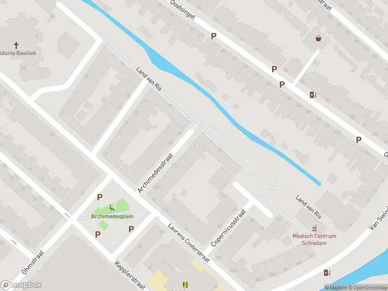 Ambulance met gepaste spoed naar de Archimedesstraat in Schiedam