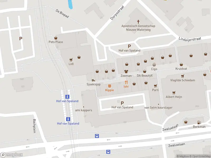 Ambulance met gepaste spoed naar de Hof van Spaland in Schiedam