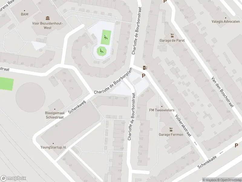 Ambulance met grote spoed naar de Charlotte de Bourbonplein in 's-Gravenhage