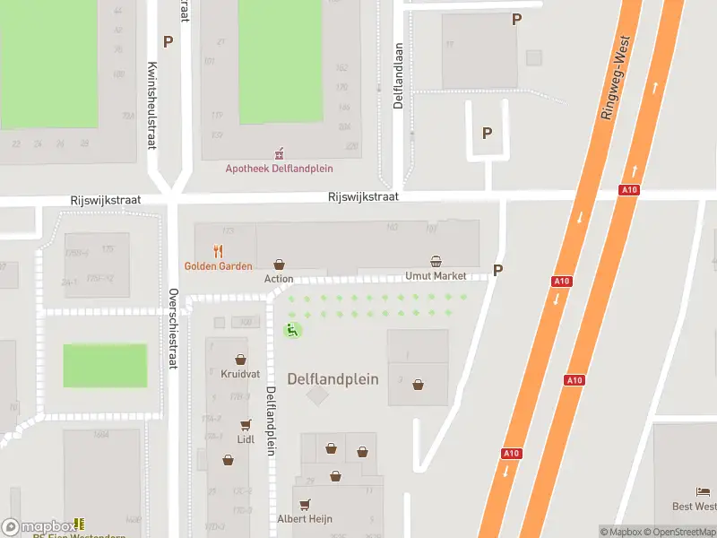 Brandweer met gepaste spoed naar de Rijswijkstraat in Amsterdam vanwege een buitenbrand