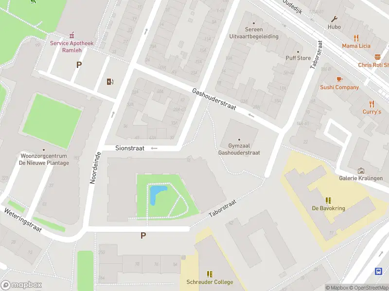 Ambulance met gepaste spoed naar de Sionstraat in Rotterdam