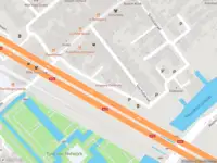 Brandweer met gepaste spoed naar de Huijgensstraat in Voorburg