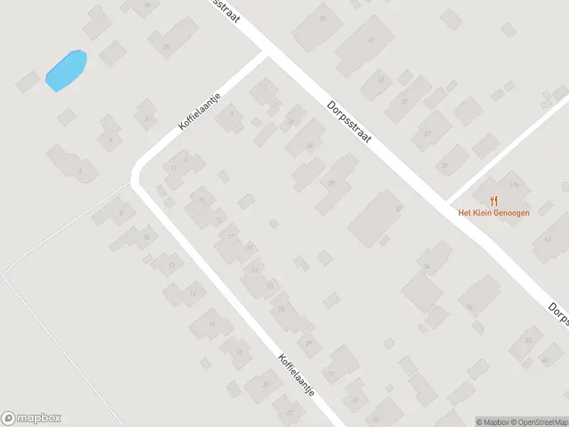 Brandweer met grote spoed naar de Koffielaantje in Eexterveen vanwege gebouwbrand