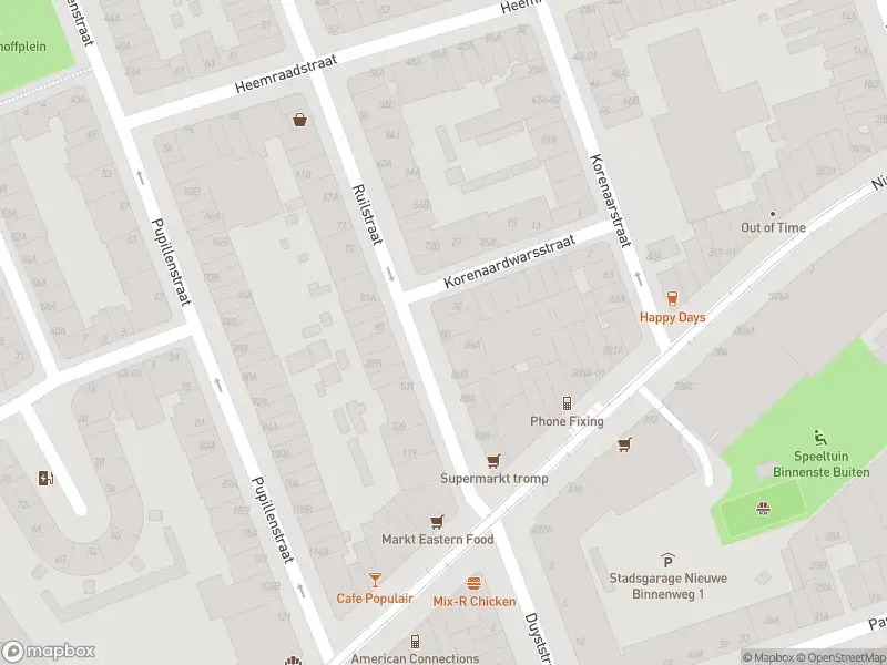 Ambulance met gepaste spoed naar de Ruilstraat in Rotterdam