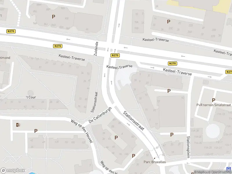 Brandweer met gepaste spoed naar de Stationsstraat in Helmond