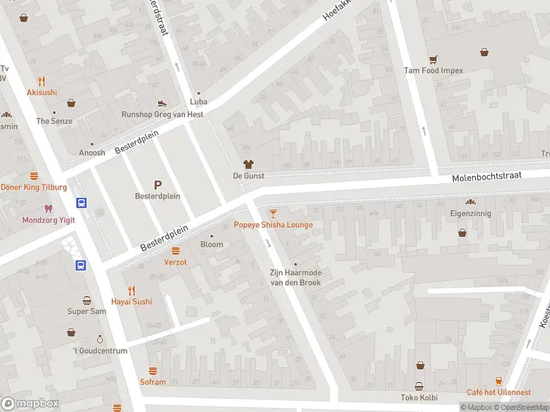 Overlastmelding Koestraat in 5014EA Tilburg