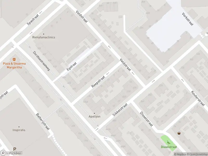 Ambulance met grote spoed naar de Reepstraat in Rotterdam