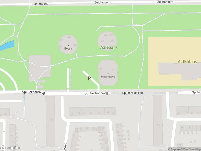 Ambulance met grote spoed naar de Spijkerboorweg in Haarlem