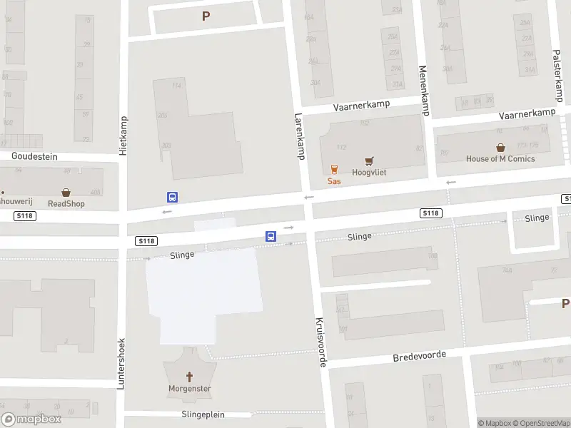 Ambulance met grote spoed naar de Slinge in Rotterdam