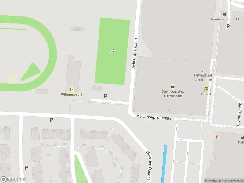 Overlastmelding Achter de ijsbaan in Tilburg