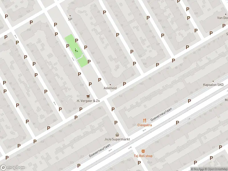 Politie met grote spoed naar de Goeverneurplein in 's-Gravenhage vanwege ongeval met letsel