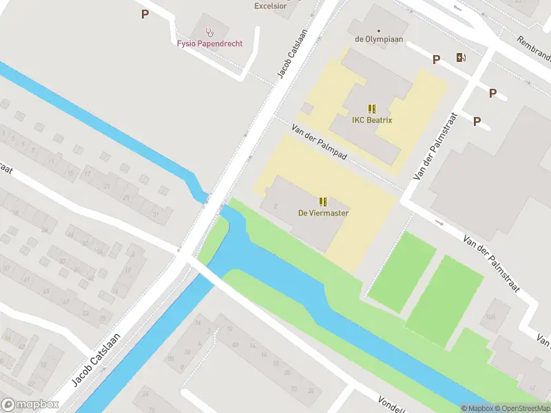 Politie naar de Van der Palmpad in Papendrecht vanwege ongeval met letsel