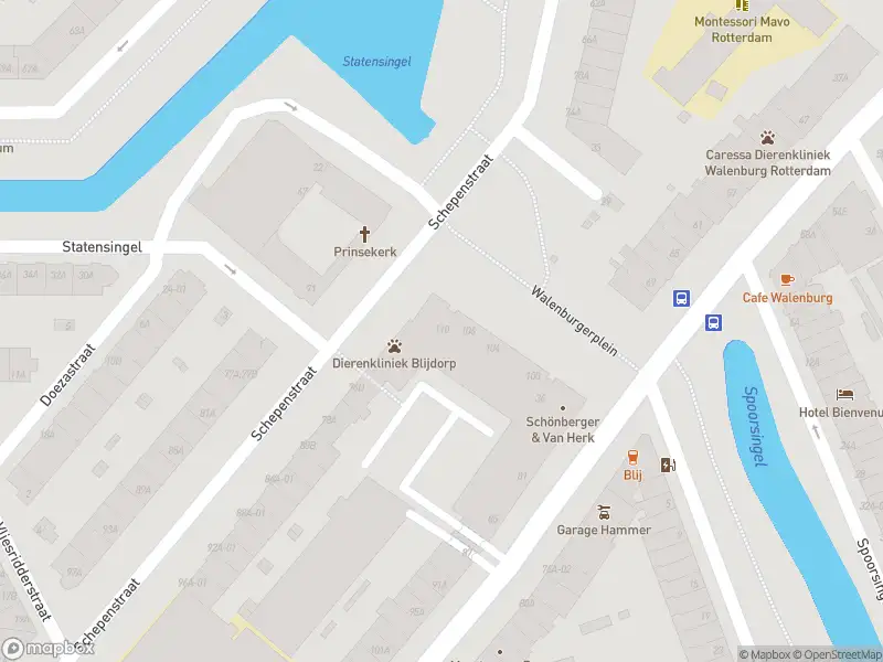 Besteld ambulance vervoer naar de Walenburgerplein in Rotterdam