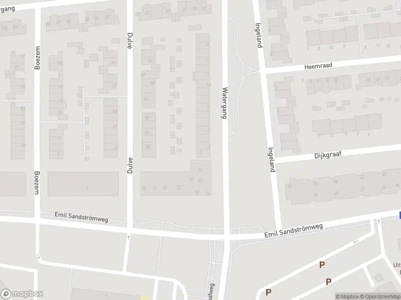 Brandweer naar de Watergang in Zierikzee vanwege stankoverlast