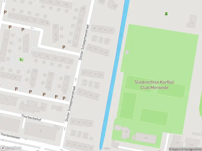 Ambulance met grote spoed naar de Dr. Schaepmanstraat in Sliedrecht