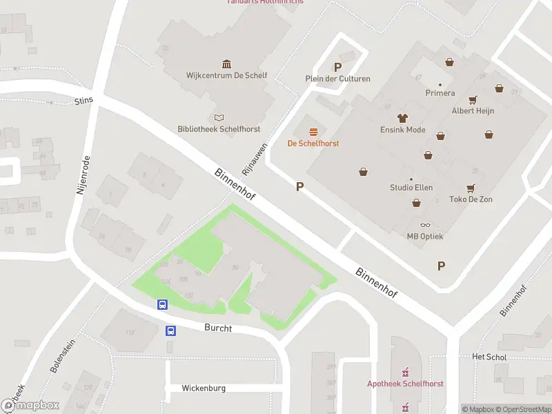 Politie naar de Binnenhof in Almelo