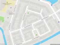 Ambulance met grote spoed naar de Van den Broek-erf in Dordrecht