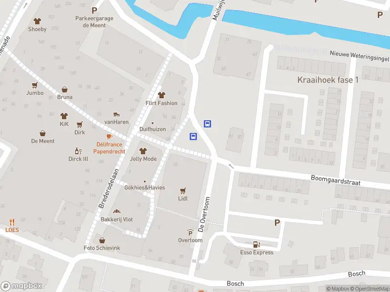 Ambulance met grote spoed naar de De Overtoom in Papendrecht