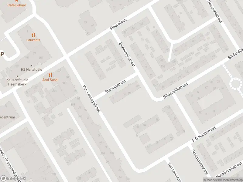 Ambulance met gepaste spoed naar de Staringstraat in Heemskerk