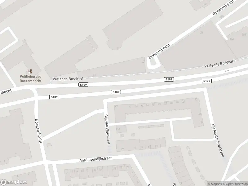 Politie naar de Boezembocht in Rotterdam vanwege ongeval met letsel