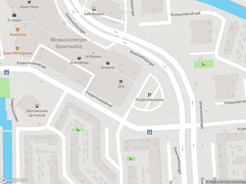 Ambulance met grote spoed naar de Poldermolenplein in Gouda