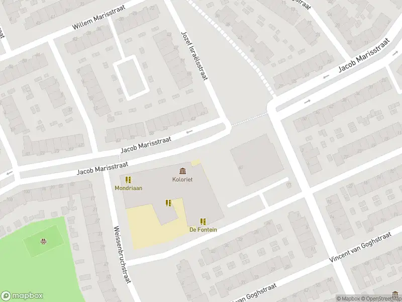 Ambulance met gepaste spoed naar de Jacob Marisstraat in Dordrecht