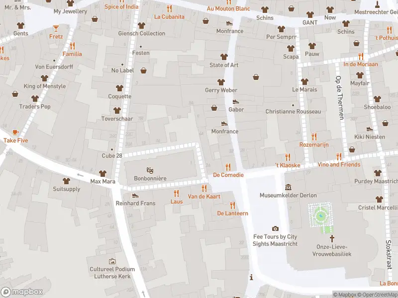 Brandweer met gepaste spoed naar de Achter de Comedie in Maastricht