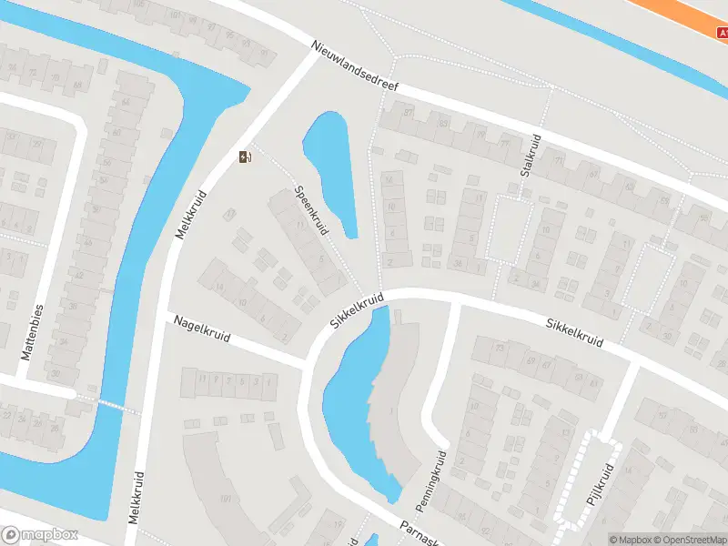 Brandweer met gepaste spoed naar de Speenkruid in Amersfoort